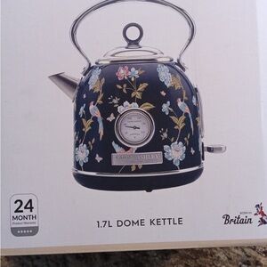 Laura Ashley Blue Floral Dome Kettle